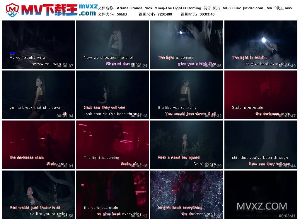 Ariana Grande_Nicki Minaj-The Light Is Coming_英语_流行_MD300042